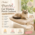 Alssbfcc™ PurrArc Cat Window Perch Cushion